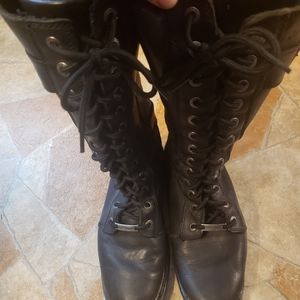 Harley davidson size 10 women's riding boots, used